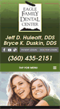 Mobile Screenshot of eaglefamilydental.com